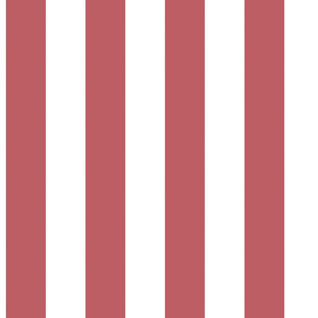 Galerie Awning Stripe Red Wallpaper