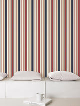 Galerie BARCODE STRIPE Multi-coloured Wallpaper