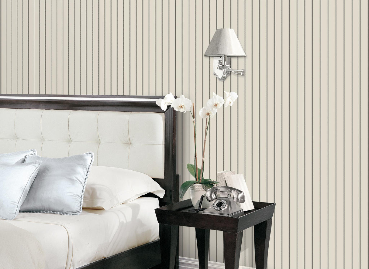 Galerie NAPKIN STRIPE Beige Wallpaper