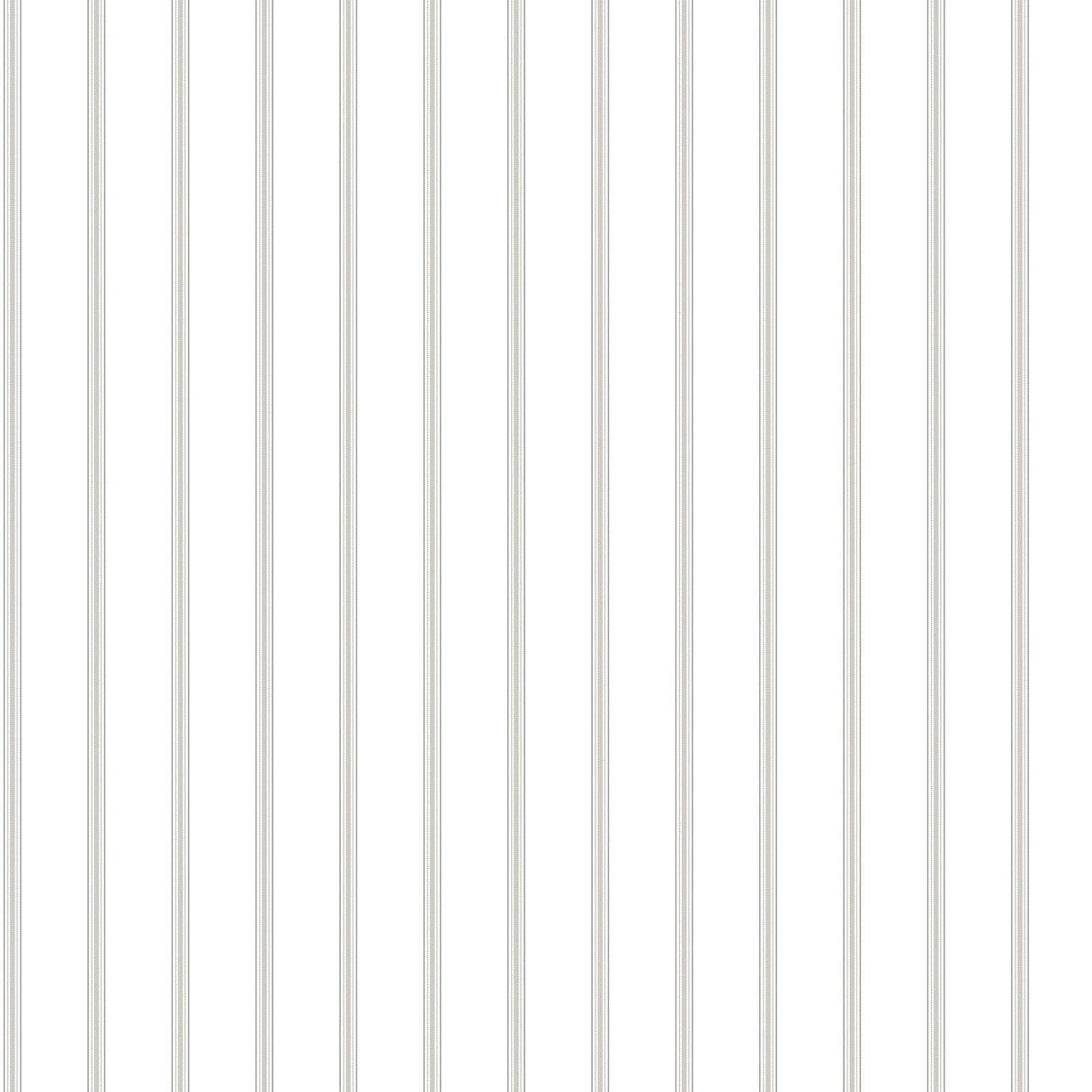 Galerie Napkin Stripe Silver Grey Wallpaper