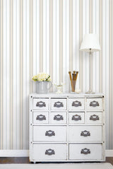 Galerie SLIM STRIPE Blue Wallpaper