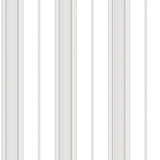 Galerie SLIM STRIPE Silver Grey Wallpaper