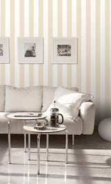 Galerie SURFACE STRIPE Beige Wallpaper