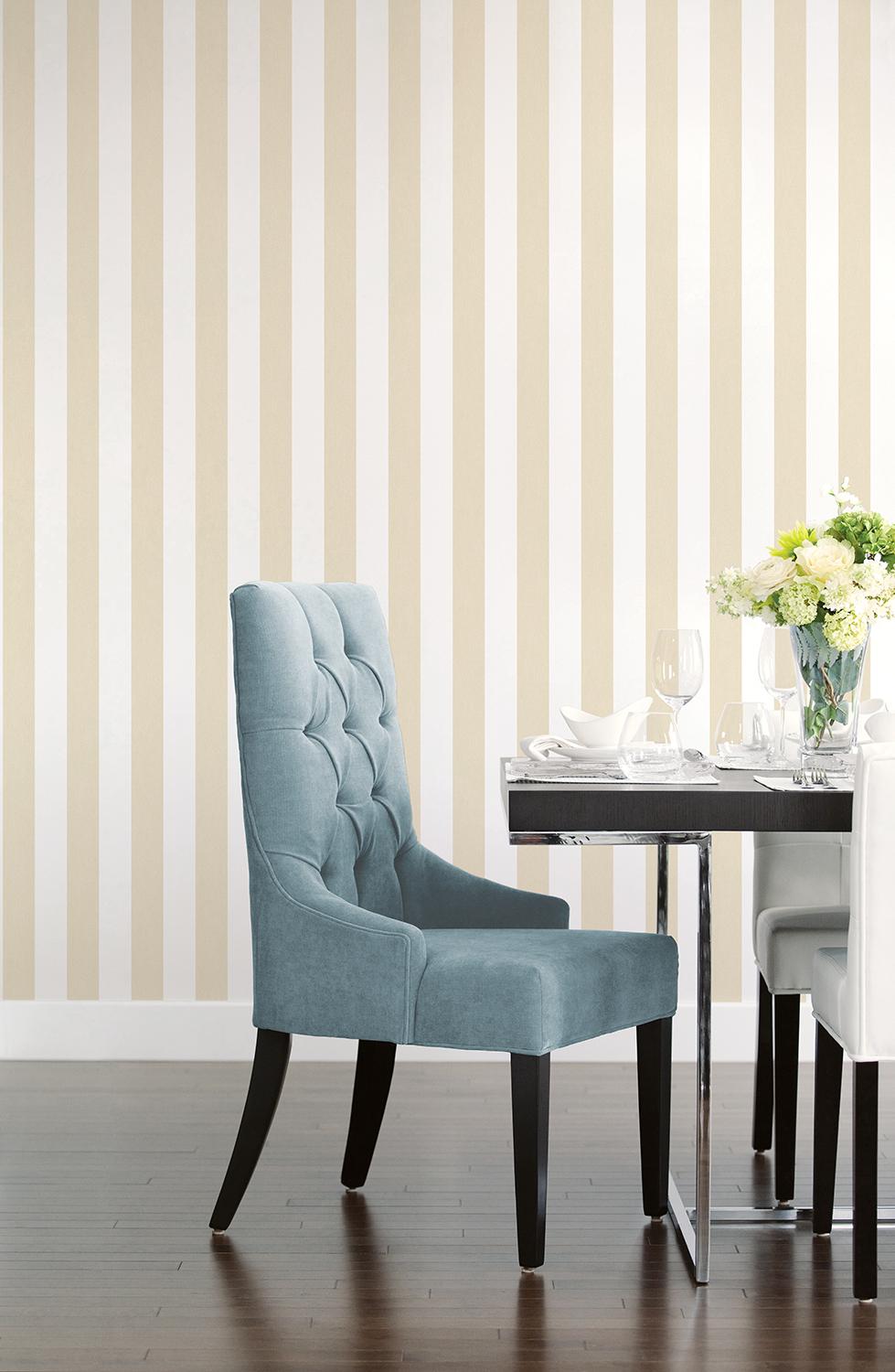 Galerie SURFACE STRIPE Beige Wallpaper