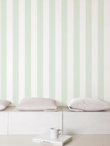 Galerie SURFACE STRIPE Green Wallpaper