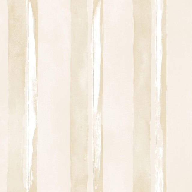 Galerie WATERCOLOUR STRIPE Beige Wallpaper