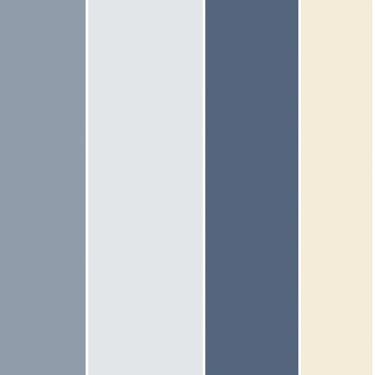Galerie WIDE STRIPE Blue Wallpaper