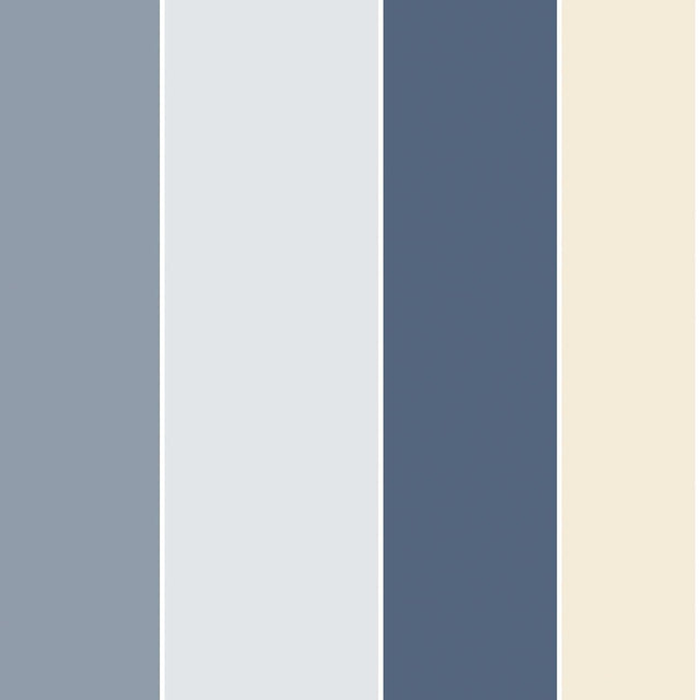 Galerie WIDE STRIPE Blue Wallpaper