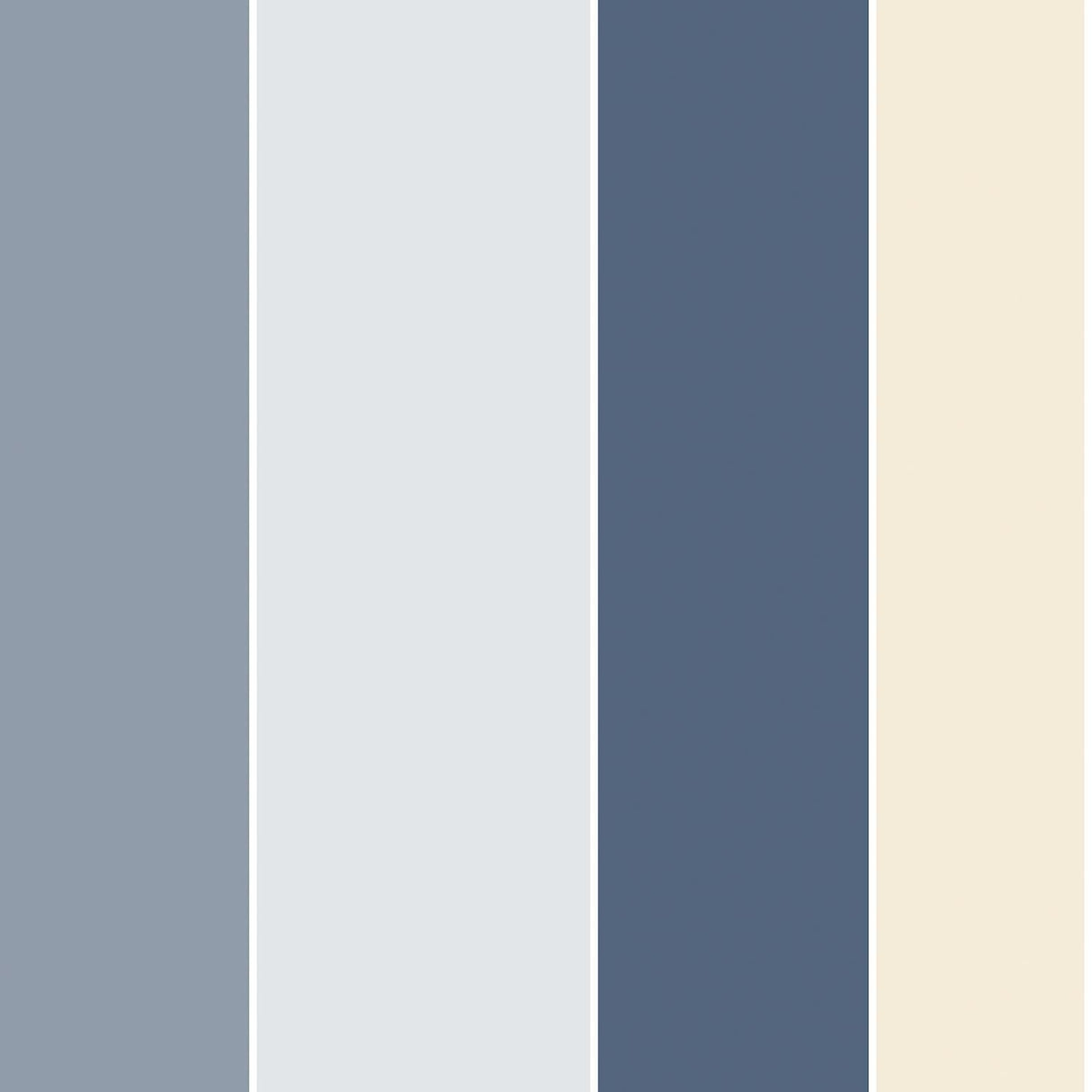Galerie WIDE STRIPE Blue Wallpaper