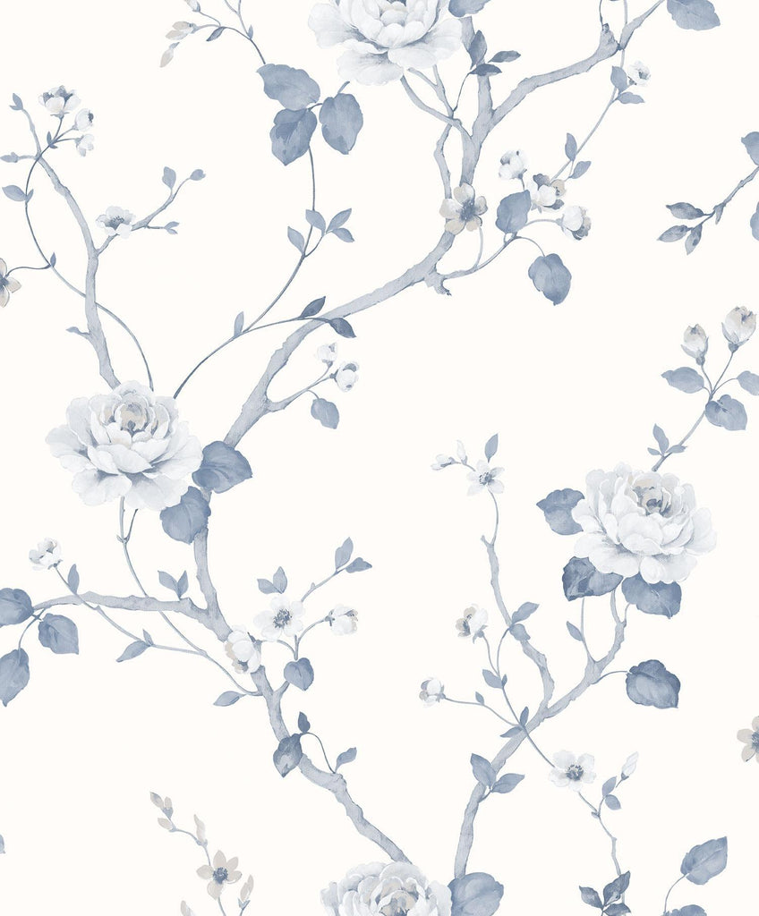 Galerie Luisella Floral Blue Wallpaper