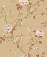 Galerie Luisella Floral Gold Wallpaper