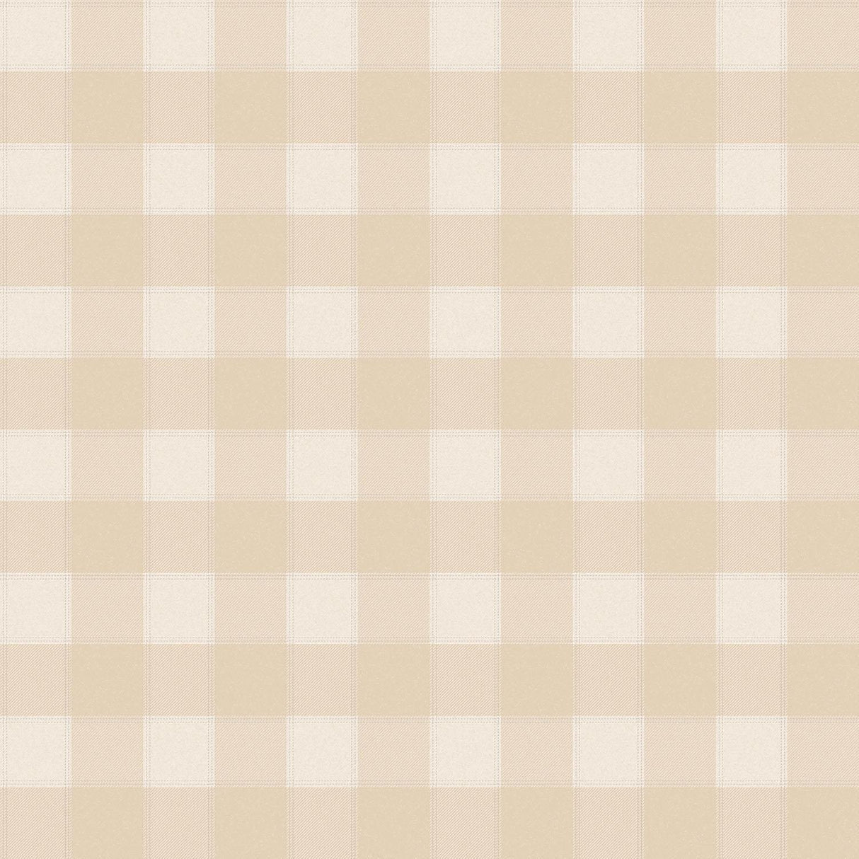 Galerie Cowboy Check Beige Wallpaper