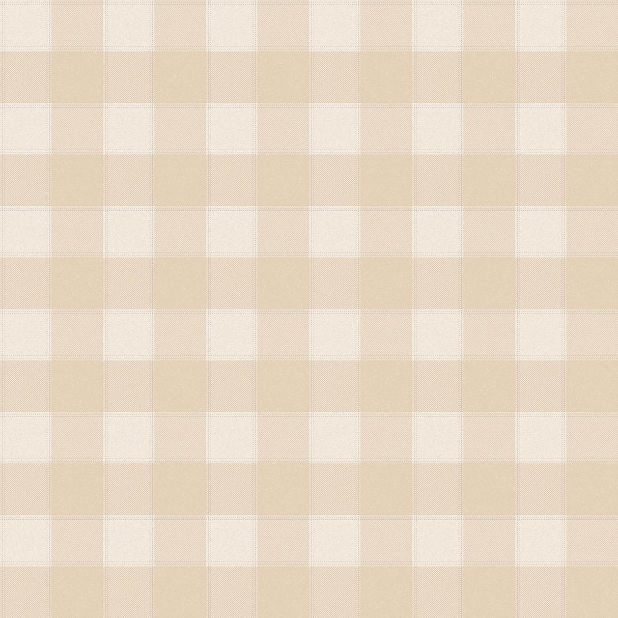 Galerie Cowboy Check Beige Wallpaper