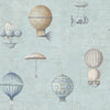 Galerie Air Ships Blue Wallpaper