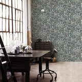 Galerie Block Letters Green Wallpaper