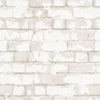 Galerie Brick Wall White Wallpaper
