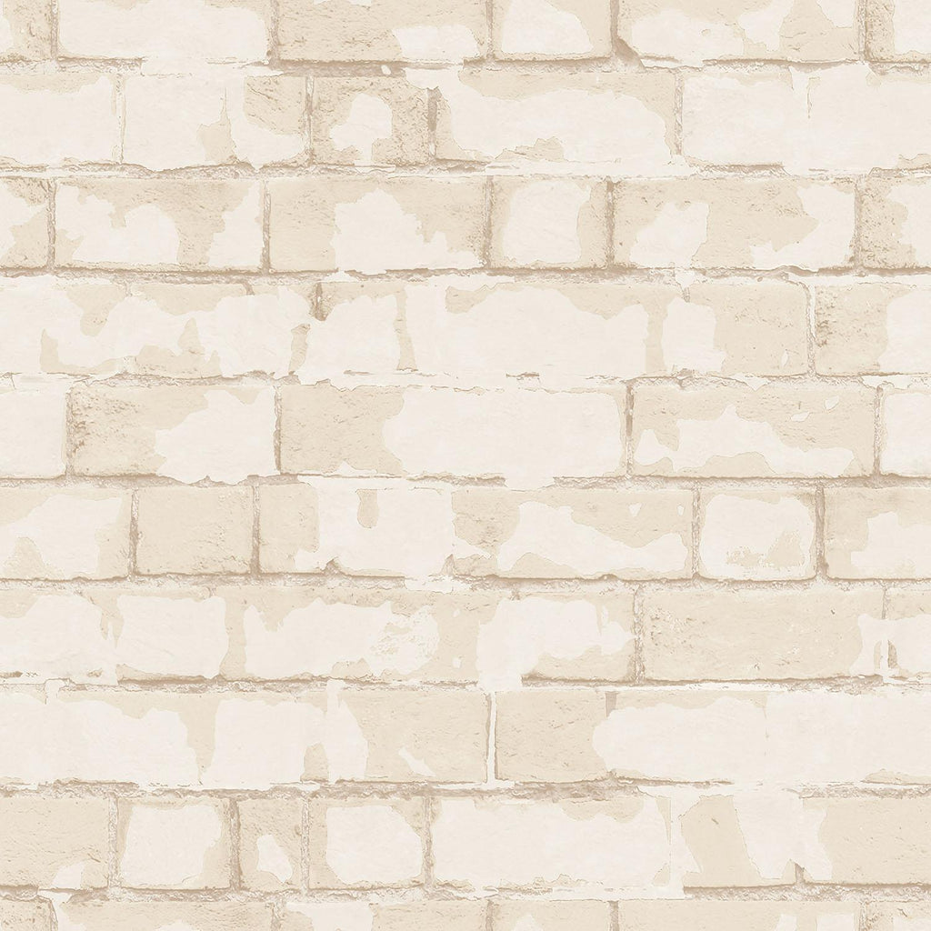 Galerie Brick Wall Cream Wallpaper