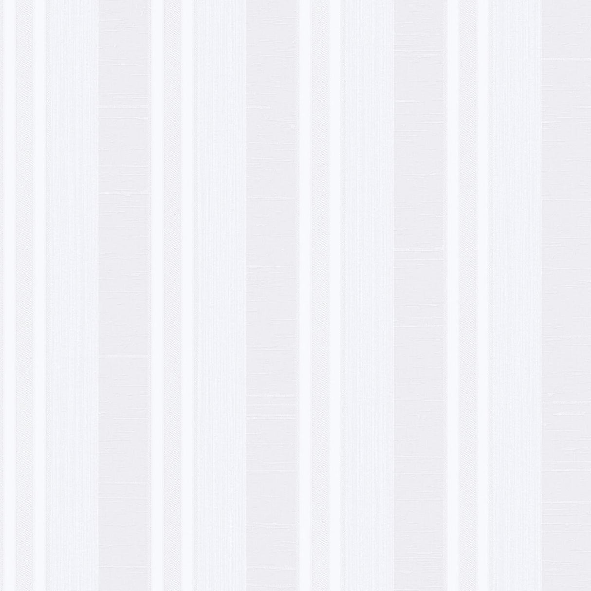 Galerie Silk Stripe White Wallpaper