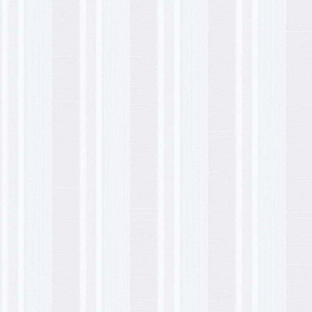 Galerie Silk Stripe White Wallpaper