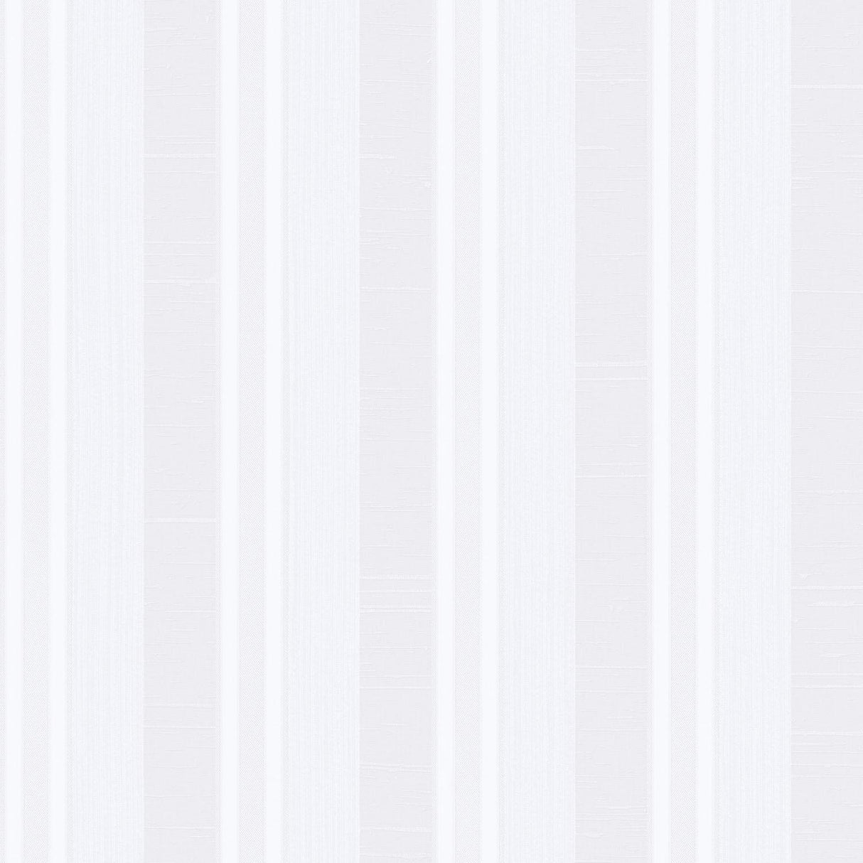 Galerie Silk Stripe White Wallpaper