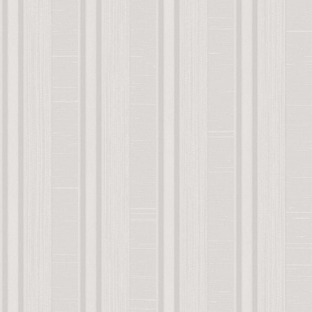 Galerie Silk Stripe Silver Grey Wallpaper
