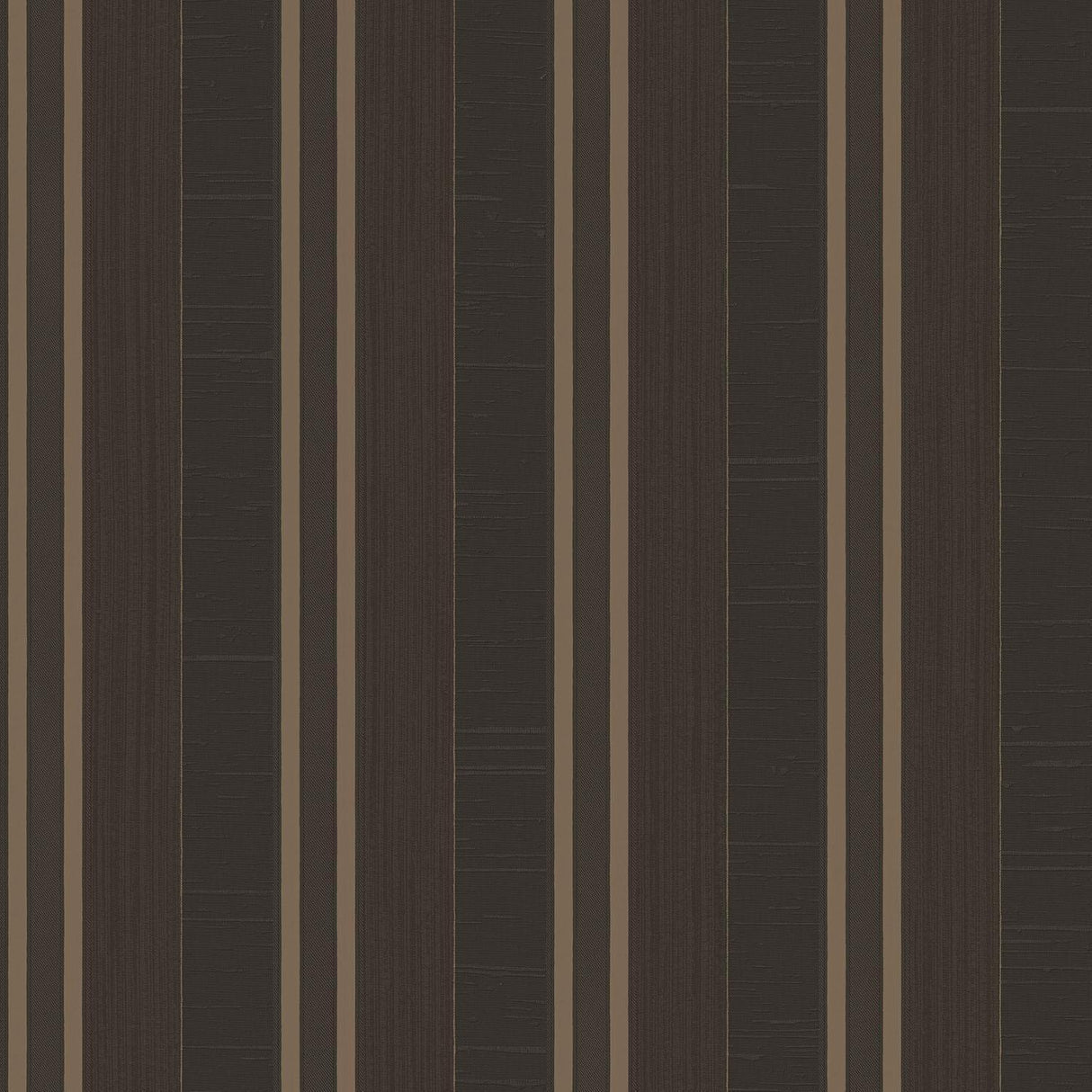 Galerie Silk Stripe Bronze Brown Wallpaper
