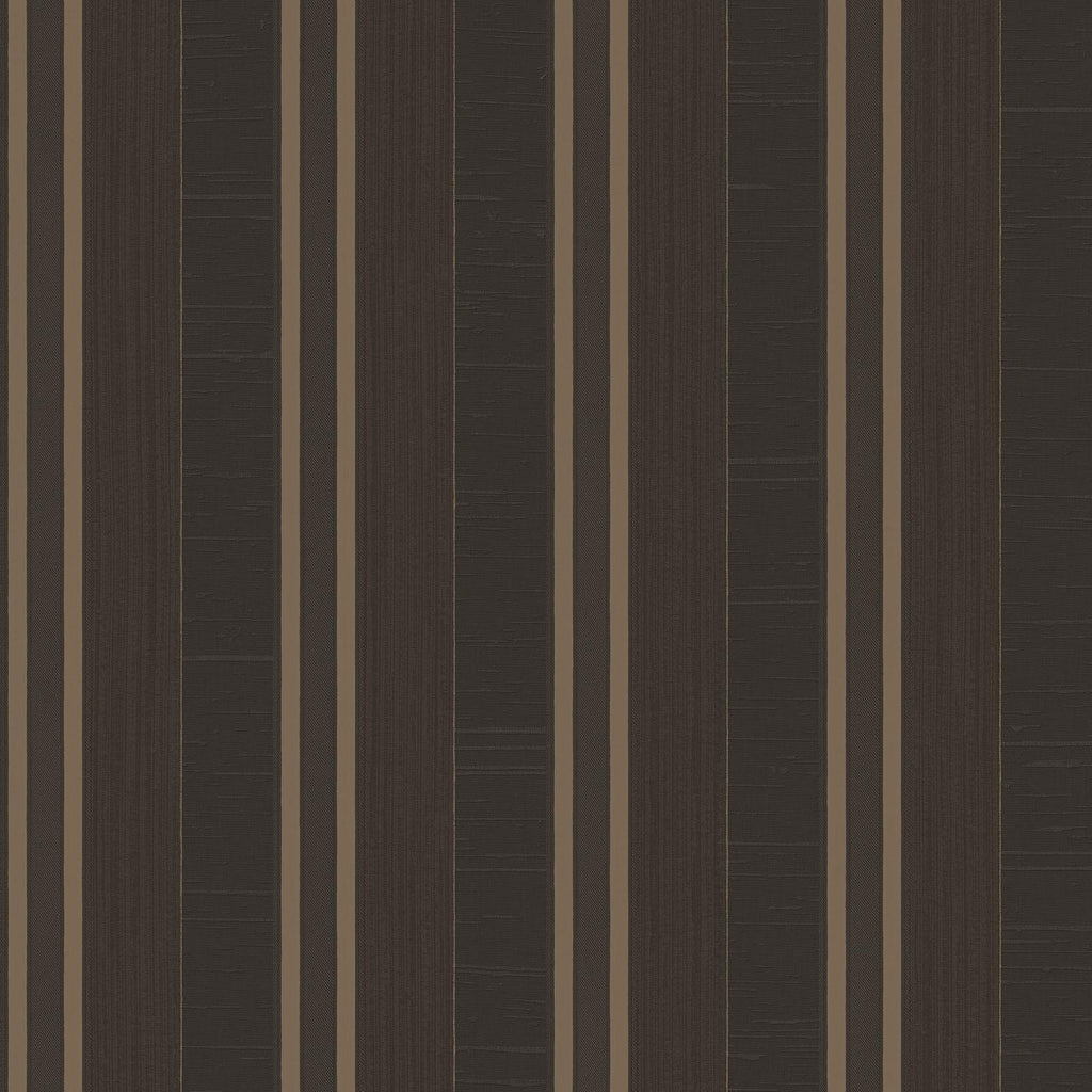Galerie Silk Stripe Bronze Brown Wallpaper