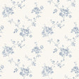 Galerie Turquoise Floral Blue Wallpaper