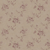 Galerie Turquoise Floral Beige Wallpaper