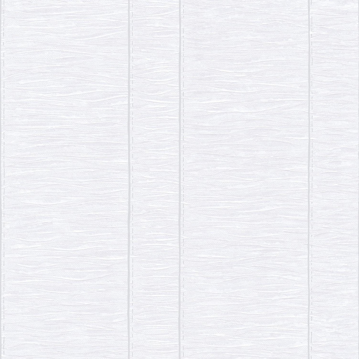 Galerie Pleated Stripe Silver Grey Wallpaper