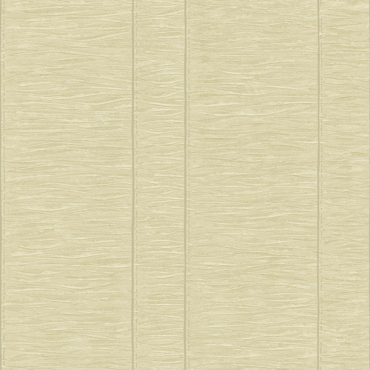 Galerie Pleated Stripe Green Wallpaper