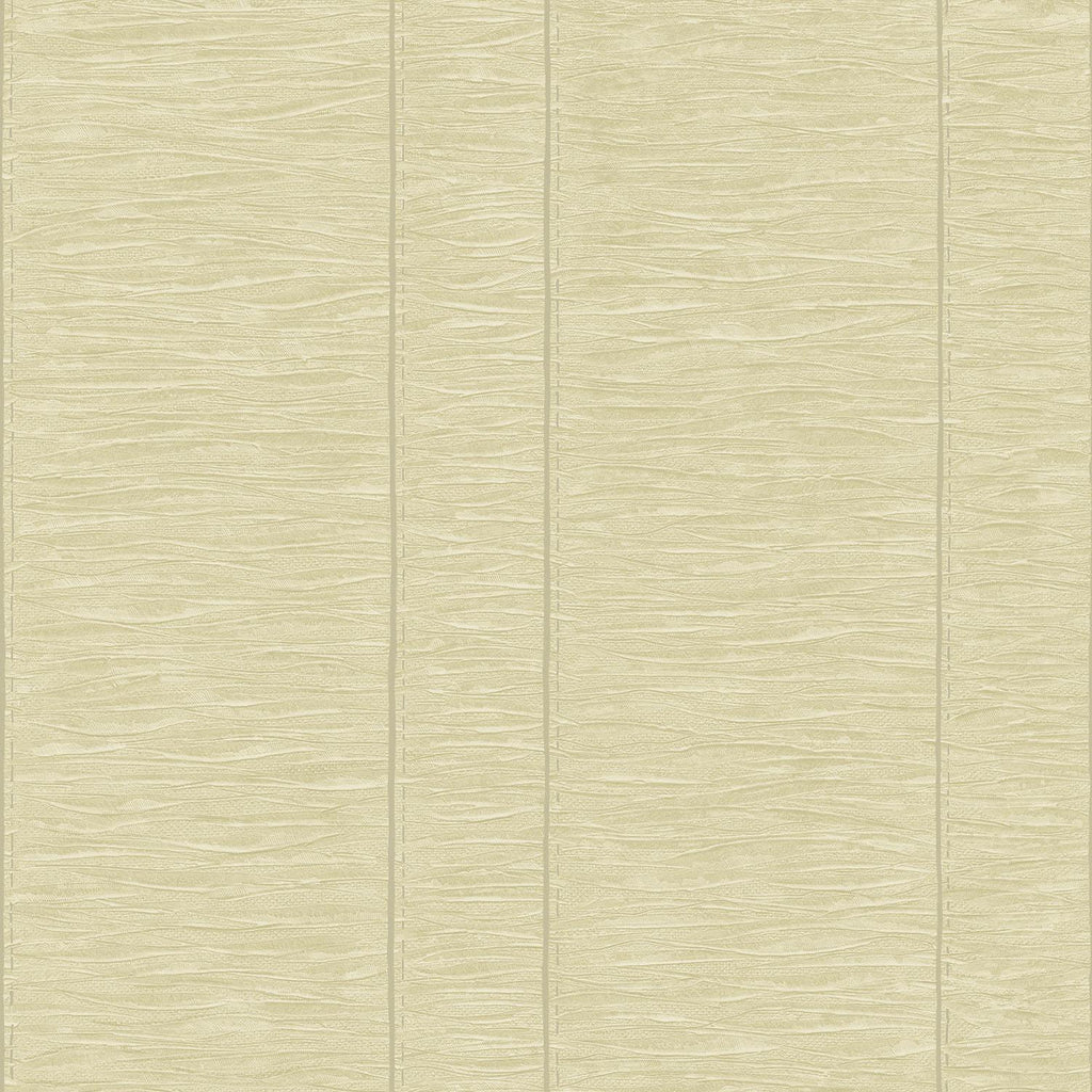 Galerie Pleated Stripe Green Wallpaper