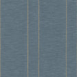 Galerie Pleated Stripe Blue Wallpaper