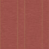 Galerie Pleated Stripe Red Wallpaper