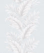 Galerie Fern Silver Grey Wallpaper