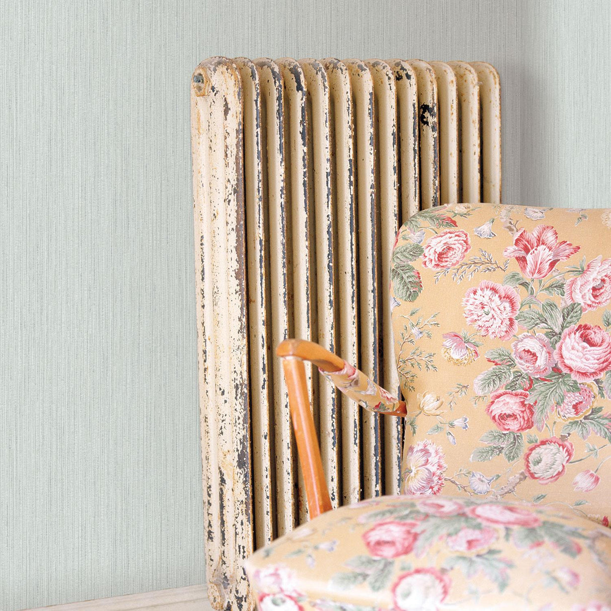 Galerie Vertical Texture Blue Wallpaper