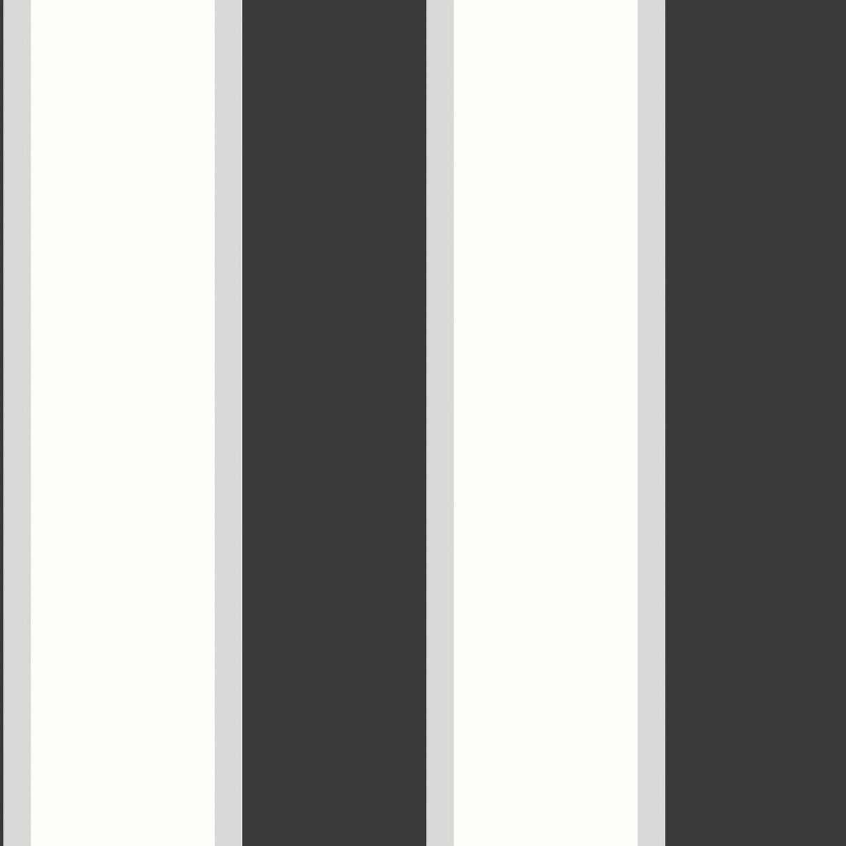 Galerie FORMAL STRIPE Black Wallpaper