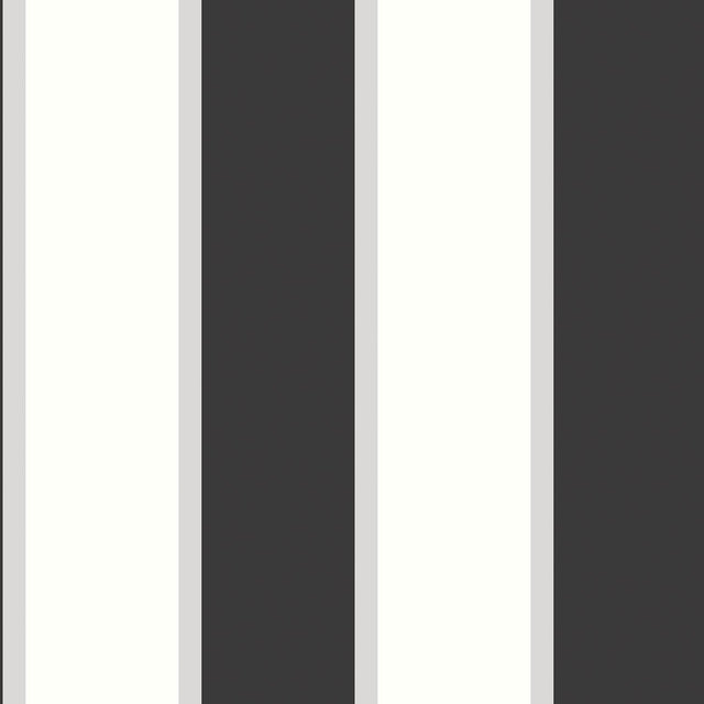 Galerie FORMAL STRIPE Black Wallpaper