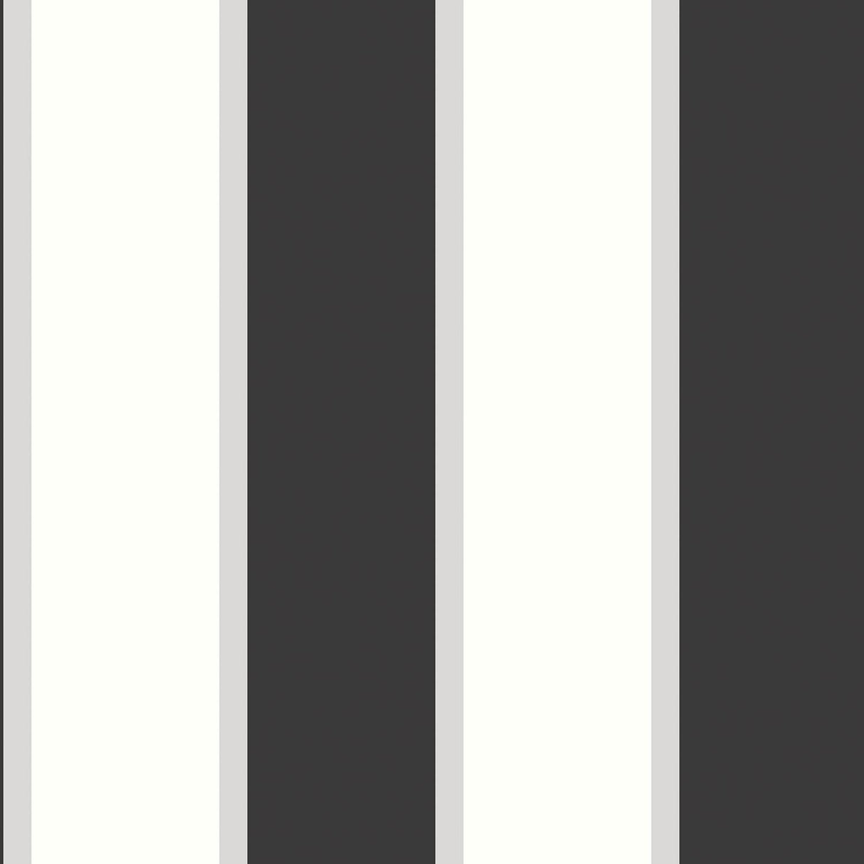 Galerie FORMAL STRIPE Black Wallpaper