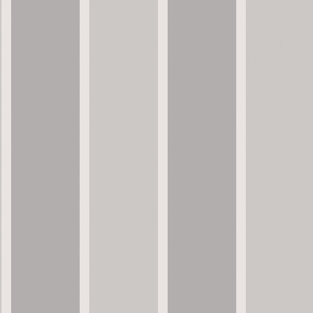 Galerie FORMAL STRIPE Silver Grey Wallpaper