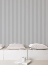 Galerie MATTE/SHINY EMBOSS Silver Grey Wallpaper
