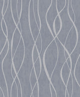 Galerie Glitter Ribbons Silver Grey Wallpaper