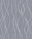 Galerie Glitter Ribbons Silver Grey Wallpaper
