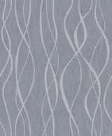 Galerie Glitter Ribbons Silver Grey Wallpaper