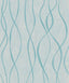 Galerie Glitter Ribbons Blue Wallpaper