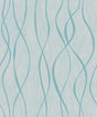 Galerie Glitter Ribbons Blue Wallpaper