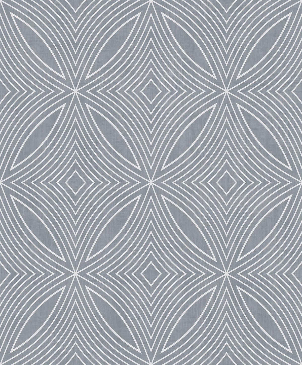 Galerie Metallic Spiral Silver Grey Wallpaper