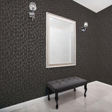 Galerie Glitter Web Black Wallpaper