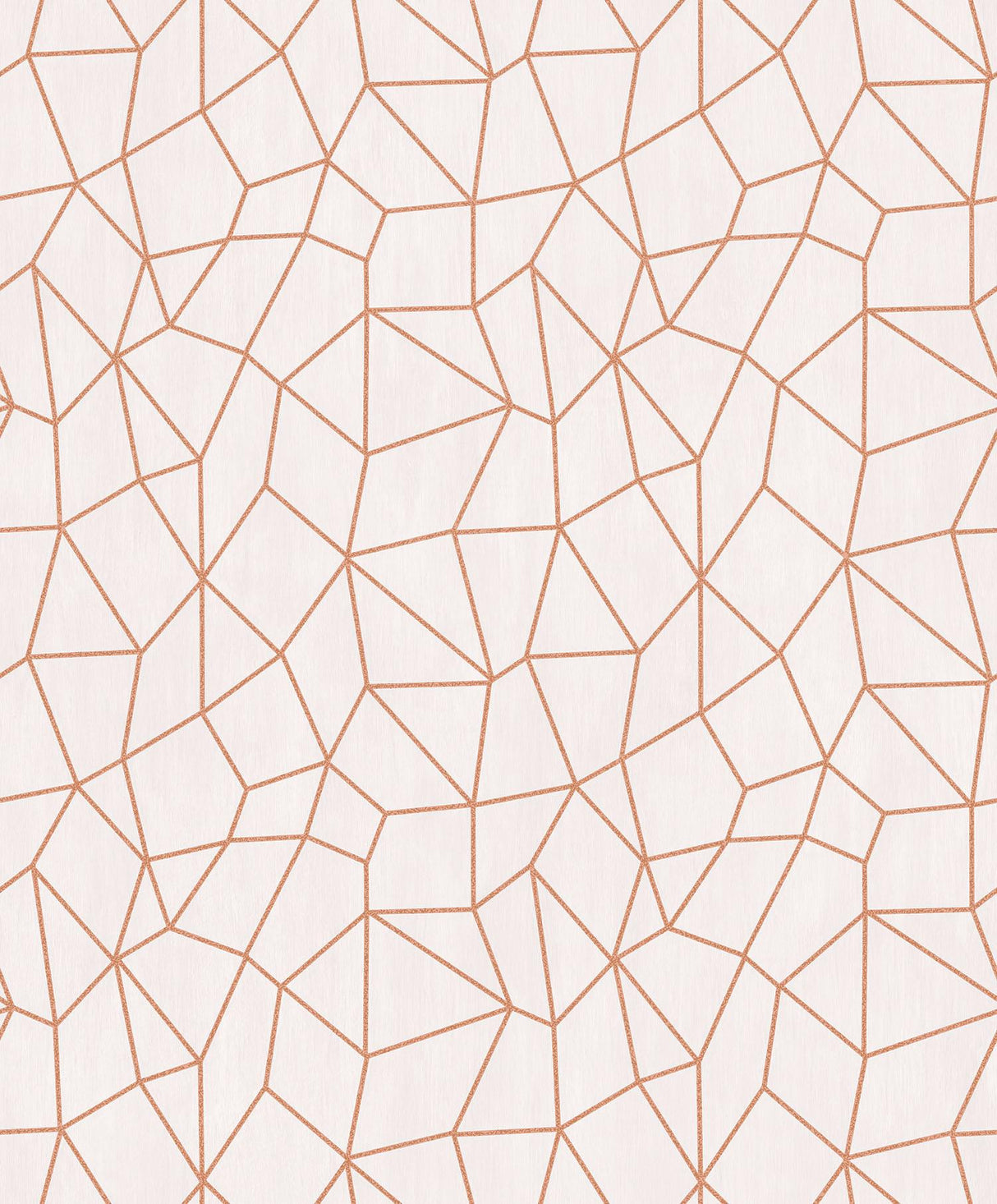 Galerie Glitter Web Orange Wallpaper