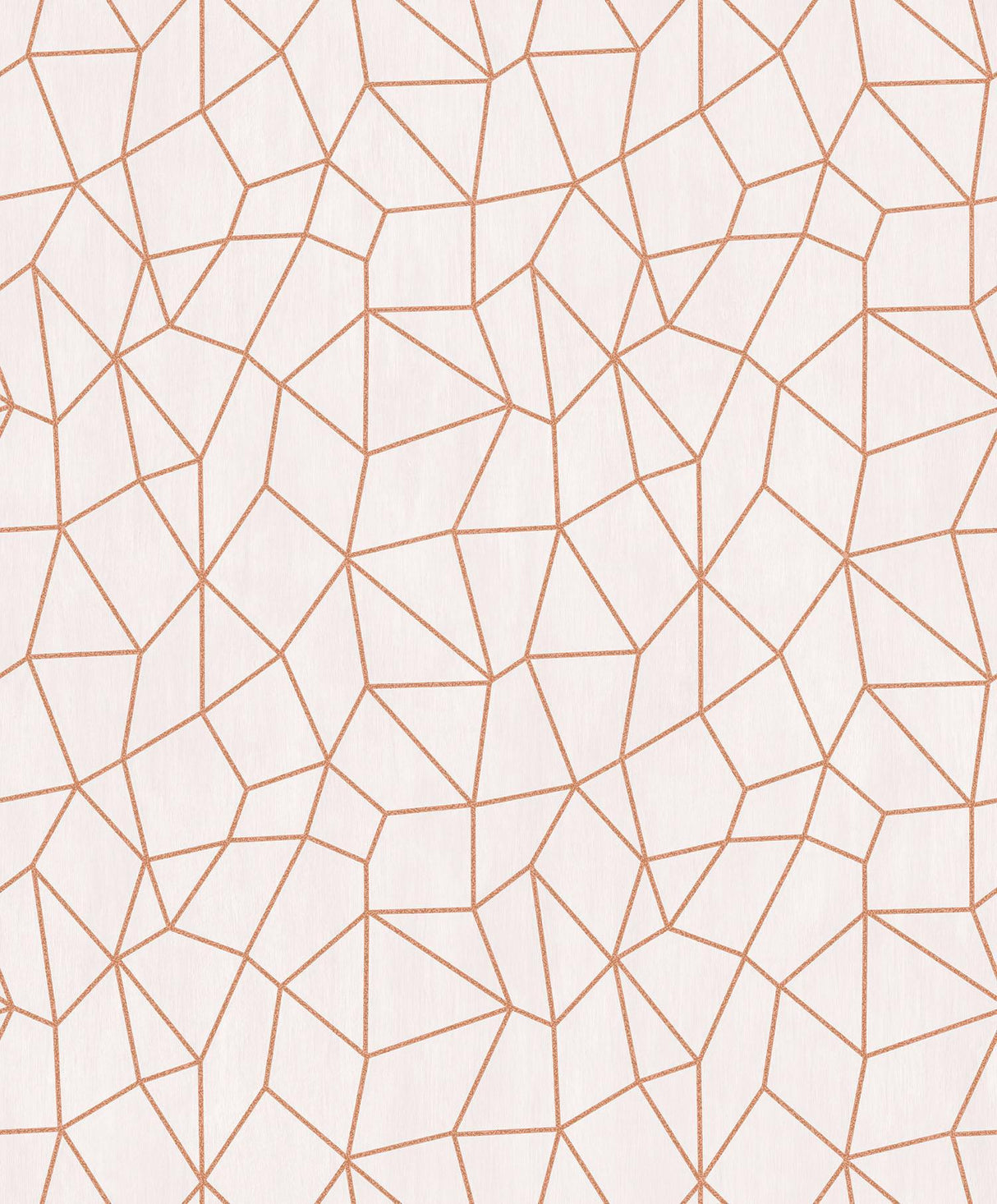 Galerie Glitter Web Orange Wallpaper